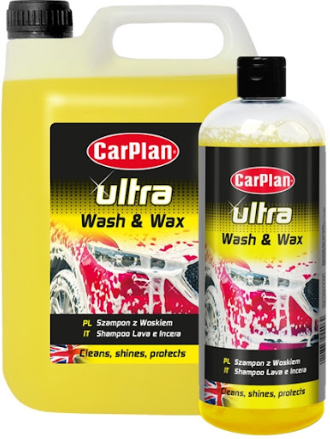 CARPLAN ULTRA WASH & WAX 1L